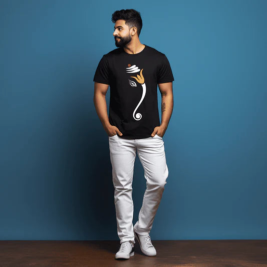 Ganesha Printed Tshirt For men