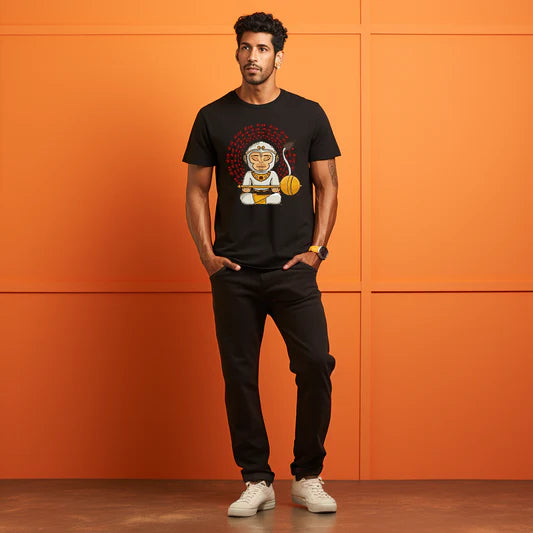 Bajrangbali Mighty Hanuman Printed Tshirt
