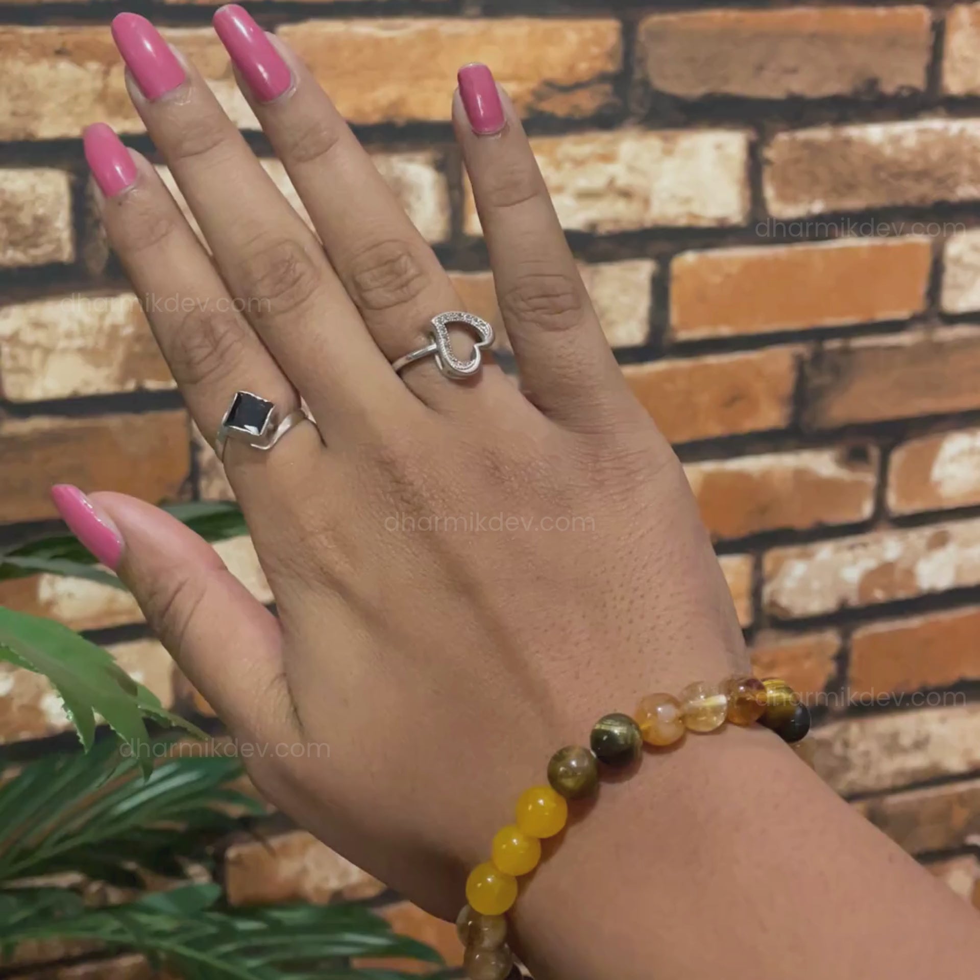 Mulank 3 Crystal Bracelet (Govt Lab Certified)