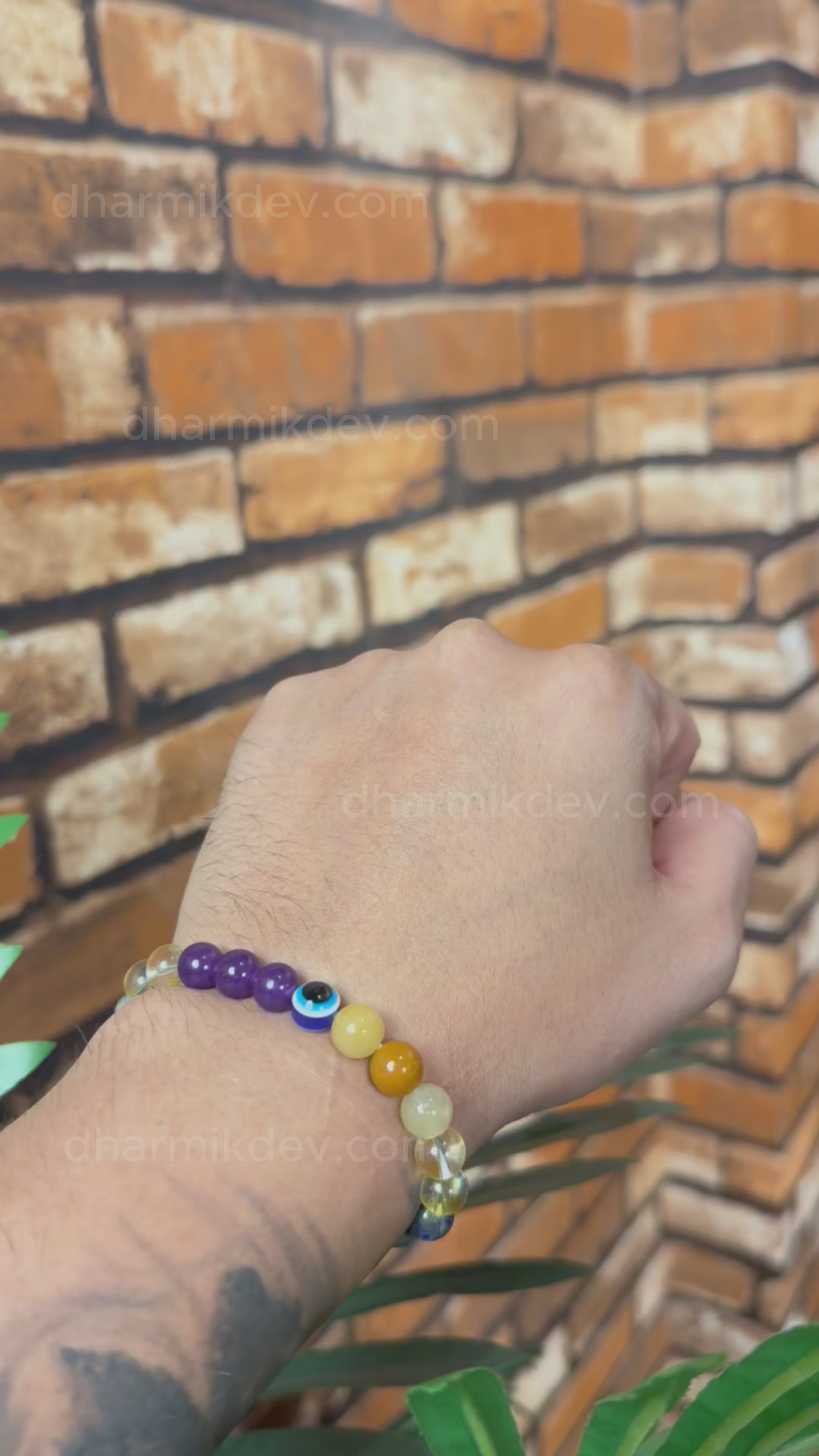 Sagittarius (Dhanu) Crystal Bracelet (Govt Lab Certified)