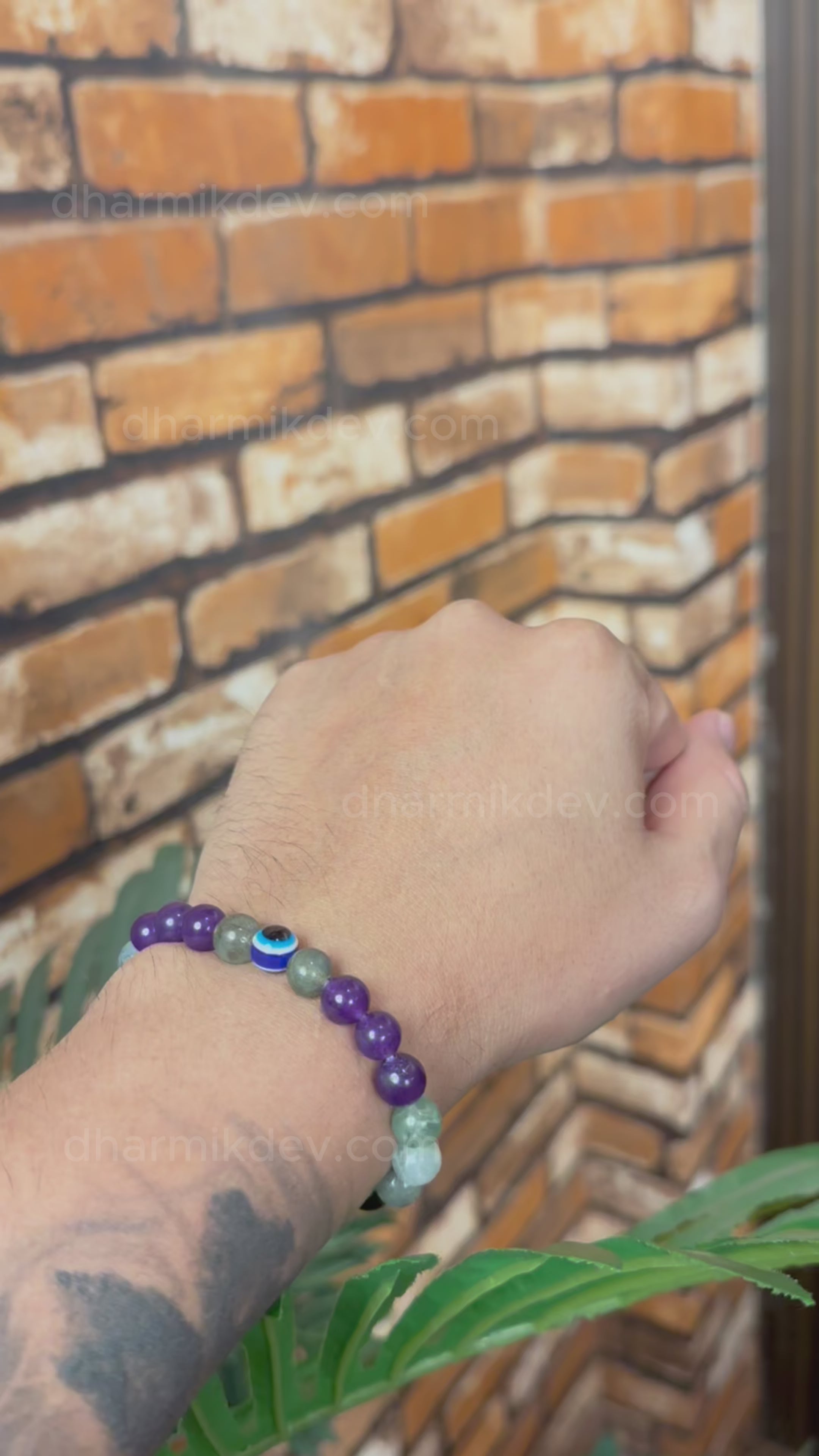 Aquarius (Kumbh) Crystal Bracelet (Govt Lab Certified)